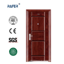 Puerta de acero económica de diseño simple (RA-S099)